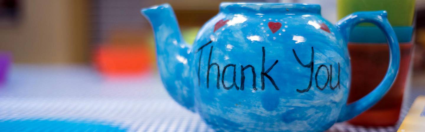 Photo: teapot at Kiddlywinks Nursery, Penrith
